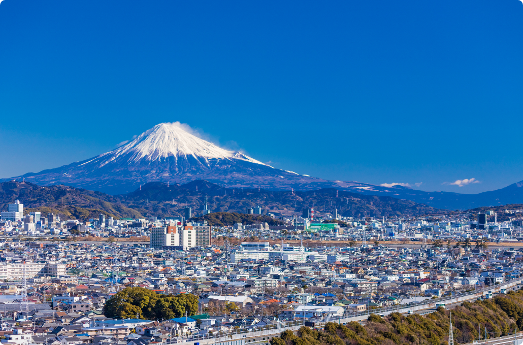 POINT.01 静岡発着でらくらく出発！