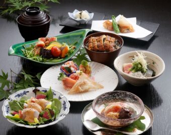 🍅旬を味わう「いちじく会席」🍅と
岡崎城・大樹寺　夏の三河路紀行